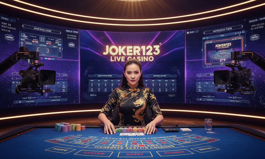 Joker Gaming Live Dealer Baccarat Table Joker Gaming Live Dealer Baccarat Table